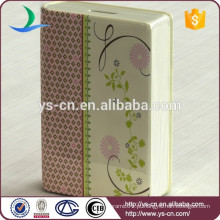 YScb-20 A caixa de dinheiro cerâmica da forma do livro do projeto a mais atrasada para a economia